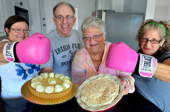 A proper pie fight