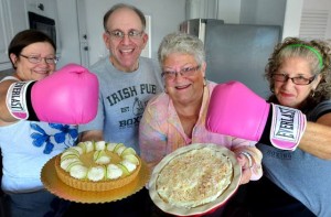 A proper pie fight