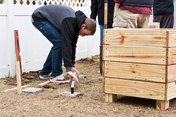 Seed of idea sprouts project  for Wildwood garden to grow