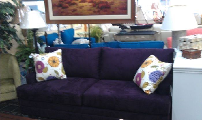 Purple Couch