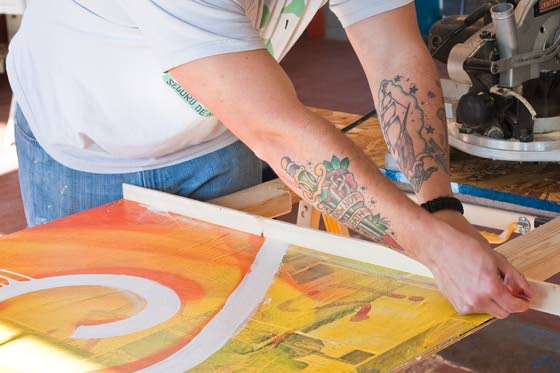 Cape May man uses art to raise funds for Sandy relief