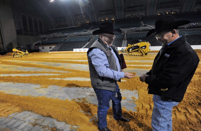 Rodeo dirt