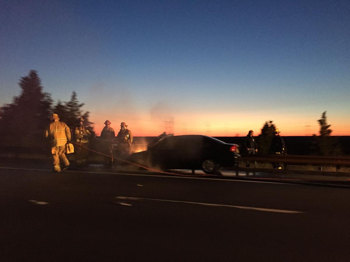 Galloway vehicle fire on Garden State Parkway slows motorists | News