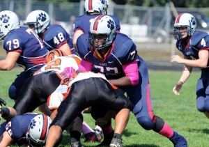 Lacey Township football star Tyrell Smith picks new FBS team Massachusetts; Jordan Powell signs with new Hampshire
