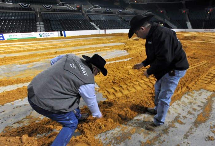 Rodeo dirt