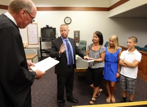 Rob Johnson sworn in 07.03
