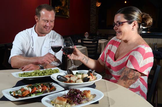 Traditional TransformationGioia offers classic Italian food with contemporary flair
