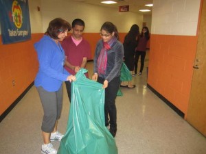 Key Club lobbies for, finally sets up recycling at Pleasantville High School