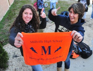 Millville football - students