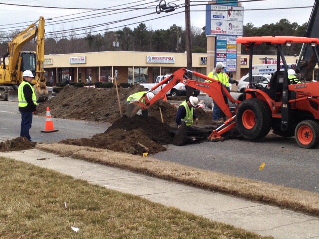 Tilton Road gas leak