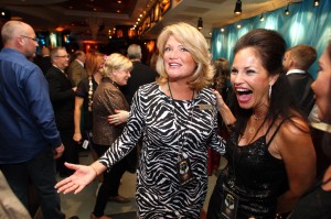 Gilda's: Michelle Chalmers, left, CEO of Gilda's Club South Jersey, and lontime board member Isabel Allen attend the 