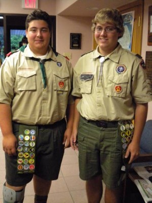 Boys tackle service projects on the road to becoming Eagle scouts