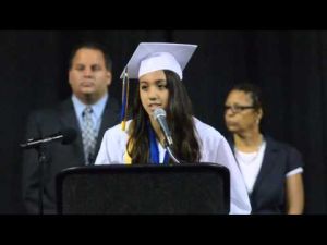 Valedictorian speech by Dominique Voso, Atlantic City High School