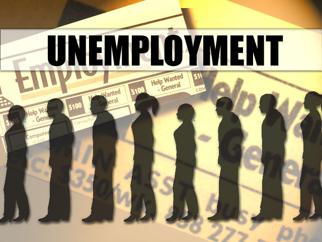 Unemployment jobs graphic