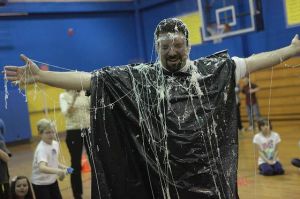 Marsh Elementary School students Jump Rope for Heart to help kids