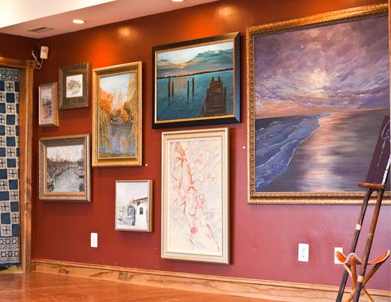 Local artist says she's honored to tell Avalon's stories through her paintings