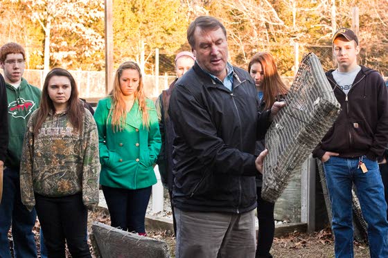 Aquaculture, culinary arts students feed each other's projects at Cape May Tech