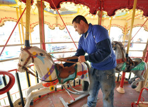 Steel Pier Opens