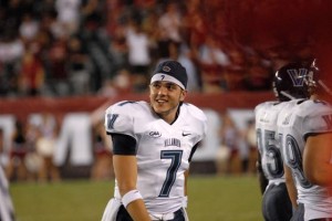 Spring football at Villanova is fresh start for 2 local players
