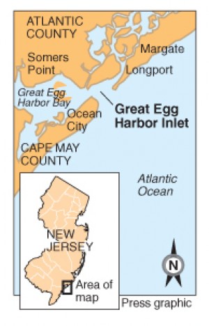 Great Egg Inlet map