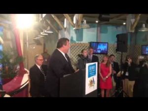 New Jersey Gov. Chris Christie at Resorts' Margaritaville