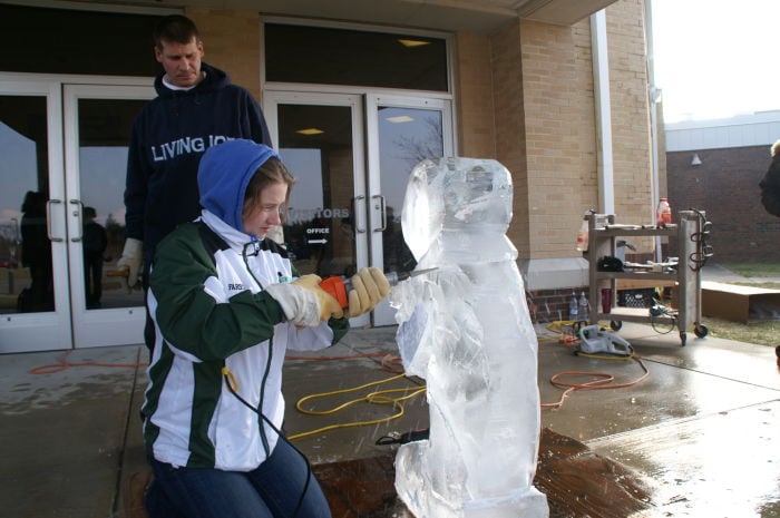 Ice sculptures