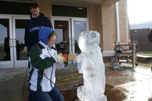 Ice sculptures