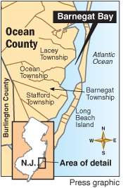 Barnegat Bay map