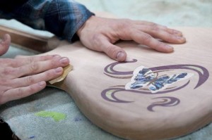 Stockton grad teaching himself to make guitars in Pleasantville to earn a living