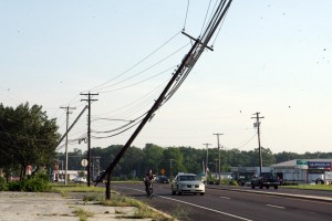 Storm damage