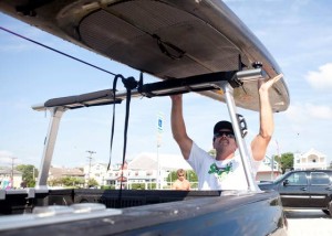 Local men prep for charity event paddle boarding around Manhattan