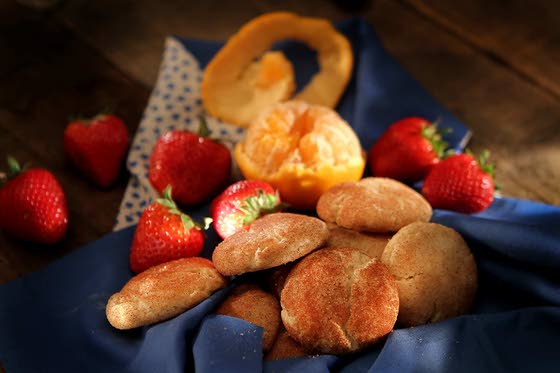 Fancy cookies pair well with fresh fruit for summer