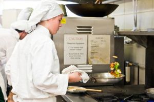 Aquaculture, culinary arts students feed each other's projects at Cape May Tech
