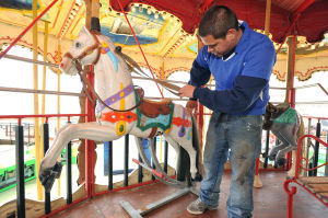 Steel Pier Opens