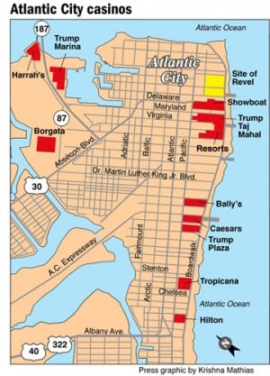 casino map of atlantic city