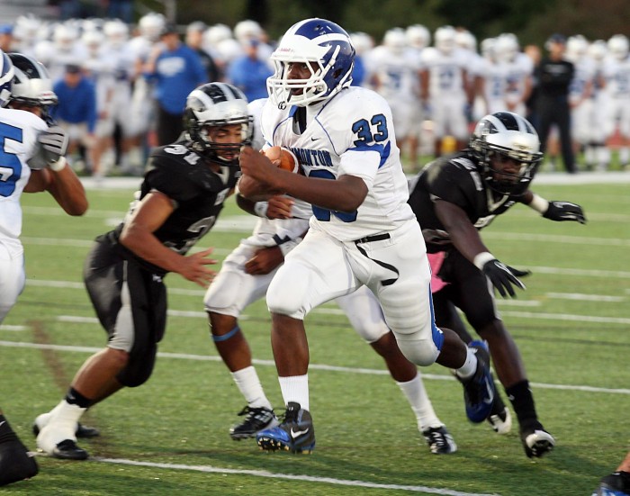 EHT football and Hammonton's David Williams