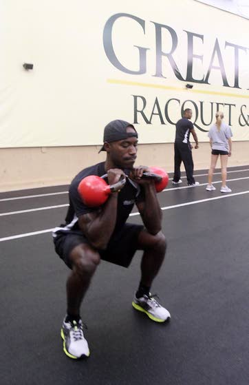 Your workout: Thrusters