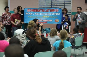 Hess school wins challenge; has some of nation's top readers