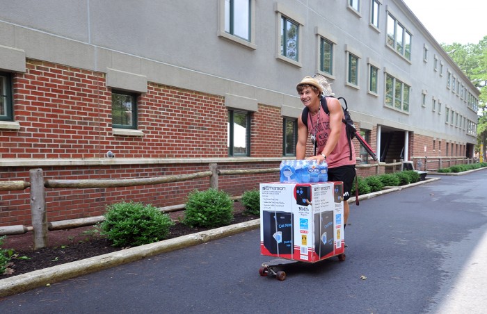 Stockton move-in day