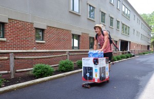 Stockton move-in day