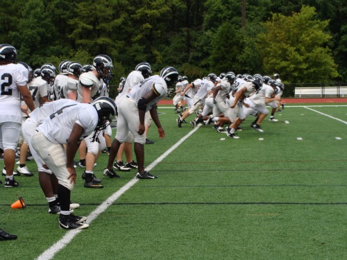 EHT football practice