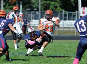 Barnegat football holds its ground for first win over Lacey Township