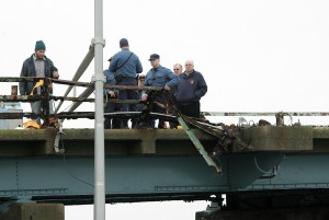 CAR OFF BRIDGE