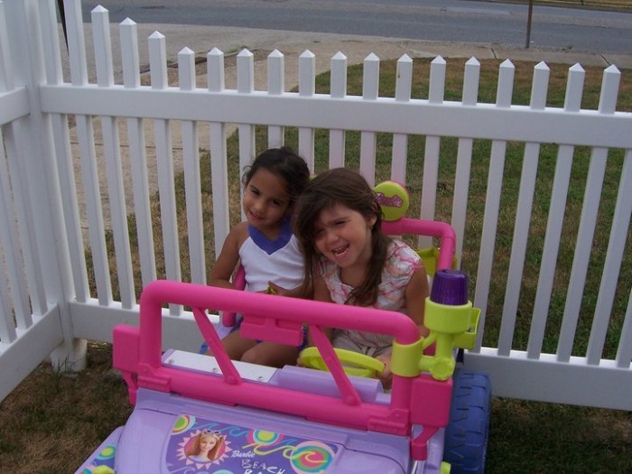 happy kids outside