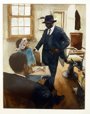 Illustration by E.B. Lewis