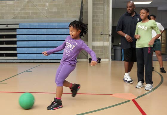 Pleasantville kids get up early Saturdays Just For Kicks