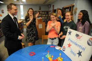 Oakcrest H.S. students have chance to get up close, personal with politics