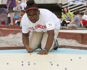 National Marbles Tournament in Wildwood has local flavor