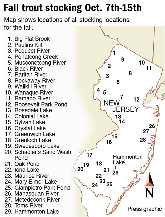 Anglers crowd streams and lakes as state stocks them with trout