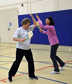 Brigantine CER introduces residents to different racket sport - Pickleball